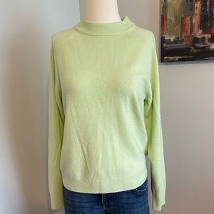 DESIGN ORIGINALS Mint Green Soft SWEATER ~ Medium